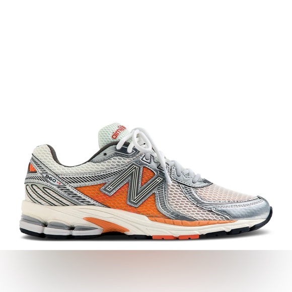Aime Leon Dore Orange and Gray Sneakers